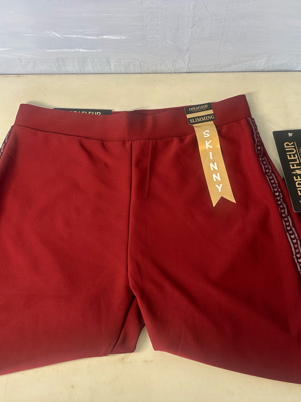 Red Scuba Skirt